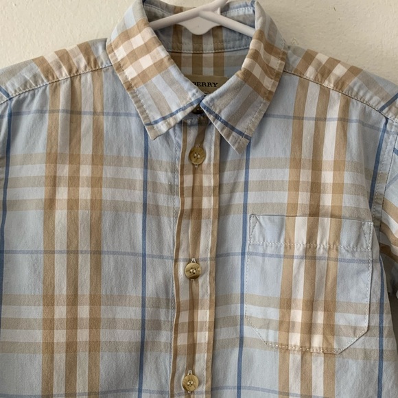 Burberry Baby Blue Button Down Shirt - Picture 2 of 4